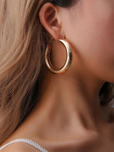 Minimalist Geometric Circle Earings