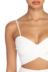 So ein romantisches bauchfreies Top