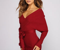 Keeping Knit – Lässiges, geripptes Minikleid