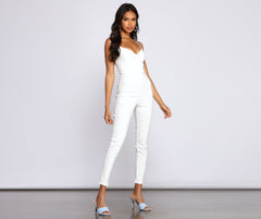 Feelin' Fresh – Figurbetonter Jumpsuit