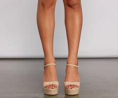 Die klassischen Diva Plateau-Blockabsätze