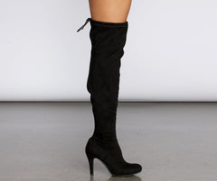 Wanderlust Overknee-Stiletto-Stiefel