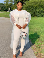 Hemdoberteil mit Netz-Patchwork