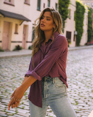 Tallulah Button-Down-Bluse