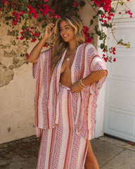 Kimono mit „Symbolize Hope“-Print