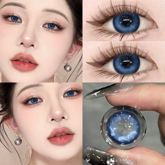 Fantasy Cerulean Blue 14,5 mm Kontaktlinsen (6 Monate Tragezeit)