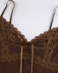 In My Dreams – Camisole-Top aus Spitze