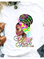 Lässiges T-Shirt mit Buchstaben