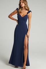 More Than This – Maxikleid mit Rüschenträgern