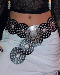 Atilyana Metallic-Gürtel