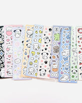 Fluffy Doggo Süßes Sticker-Sortiment
