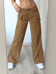 Cargohose mit Reißverschlusstaschen