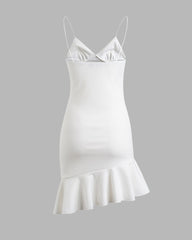 Cloud Nine – Kleid mit Rüschensaum