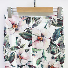 Midirock mit Blumenmuster