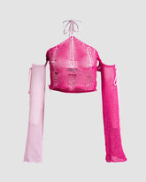 Gooseberry Picker Strickhalfter mit Ärmeln