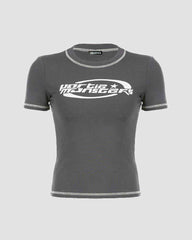 Hartie Monster Grafik T-Shirt