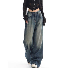 Baggy Boyfriendjeans im Vintage-Waschungslook der 90er