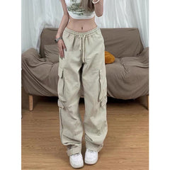 Gerade geschnittene Vintage Y2K Cargohose