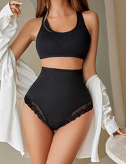 Avidlove Shapewear Control Panties Lace Seamless Tummy Underwear High Waisted Slip Thong