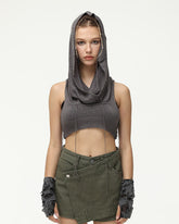 Deserted Wanderer Strickhoodie