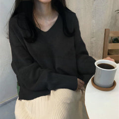 Dark Academia Oversize-Pullover