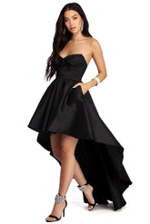 Bonnie Formal Taffeta High Low Dress Sai Feel