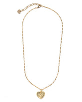 Bracha - Heart Initial Pendant Necklace - FINAL SALE InsStreet