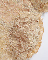 Rassiges Korsett-Top mit Spitze