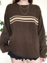 Vintage Dreigestreifter Pullover
