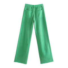 Suvi – Gerade Jeans mit hoher Taille