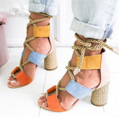 Sun Charming – Gladiator-Sandalen zum Schnüren