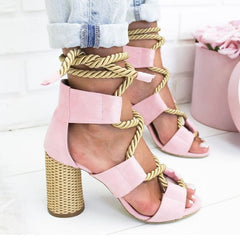 Sun Charming – Gladiator-Sandalen zum Schnüren