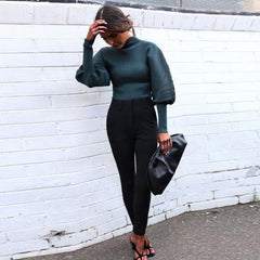 Mickaela Strick-Rollkragenpullover