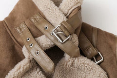 Monseratt Shearling-Jacke