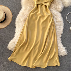 Modische süße Satin-Partykleider