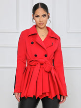 Peplum Double Breasted Blazer