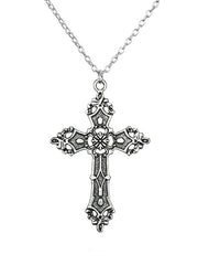 Vintage Barock Kreuz Halskette