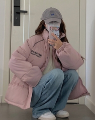 Sugar Bowl Pufferjacke mit Taschen - Blush
