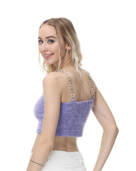 Empress Butterfly Camisole-Top mit Kettenträgern