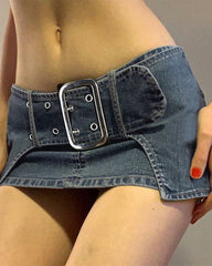 Stellaura Micro Mini-Jeansrock