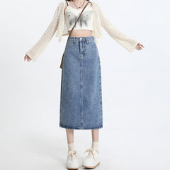 Alco Geneve Maxi-Jeansrock