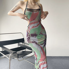 Criamisa Negative Maxikleid