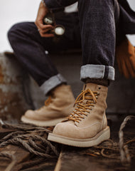 American Retro Winter Desert Wildleder Arbeitsstiefel für Herren