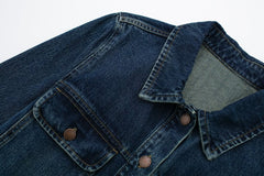 Vintage zerrissener Herren Jeans Overall