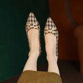 Dora Plaid Ballerinas