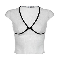 Meredith Ruin – Camisole-Oberteil aus doppelter Spitze