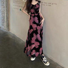 Mesh Aurora Butterfly Kleid