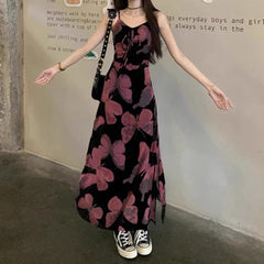 Mesh Aurora Butterfly Kleid