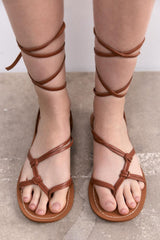 Bequeme, flache Riemchensandalen mit Flip-Toe-Sommersohle