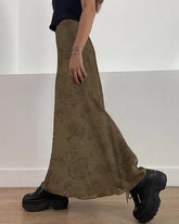 Ravenland Maxirock mit Blumenmuster